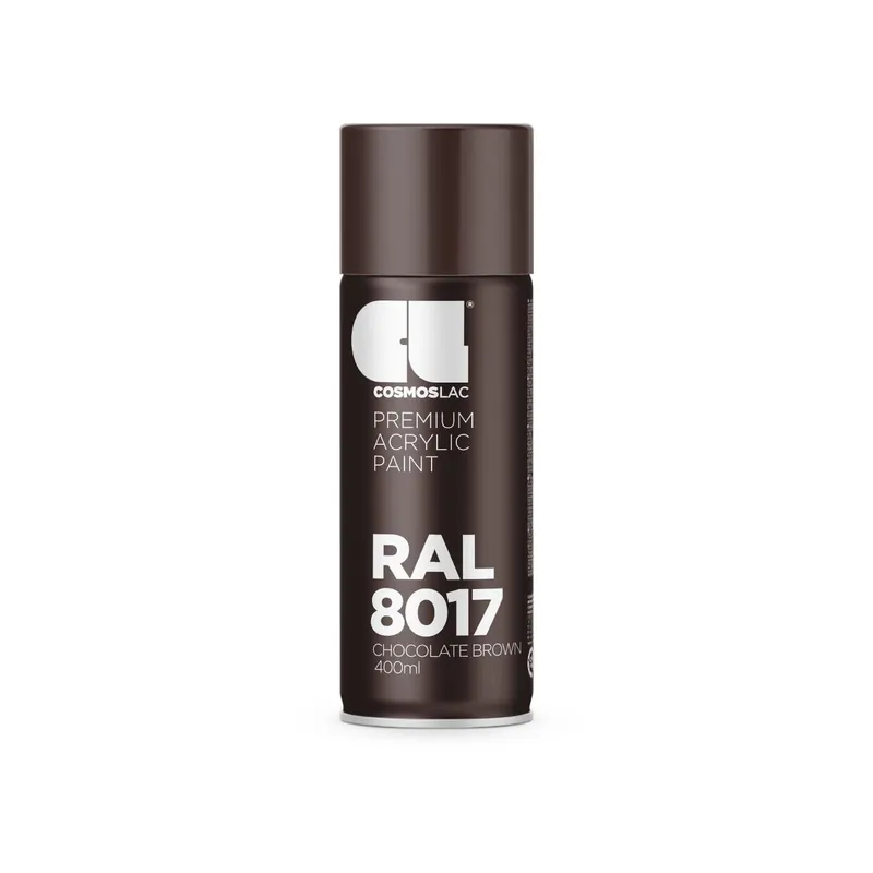 Vopsea spray acrylic RAL8017 maro 400ml Cosmos 0148017