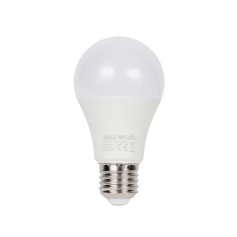 Bec LED A60 E27 10W lumina rece LR 6400K (include taxa timbru verde 0.40 lei) Valcor VLC11023
