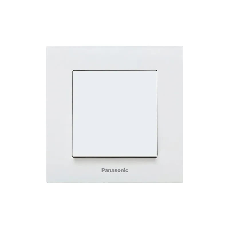 Intrerupator simplu 10AX 250V alb Panasonic P-KP1