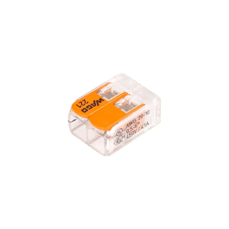 Clema legatura 2P FY/MYF 6mm, Wago