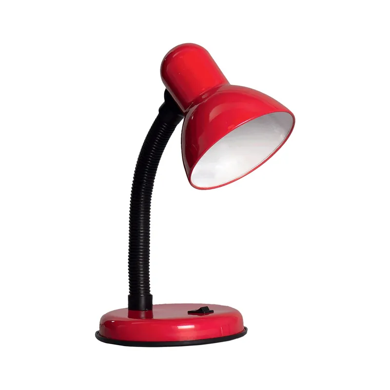 Lampa Birou Clasic Rosu 1xE27 60W