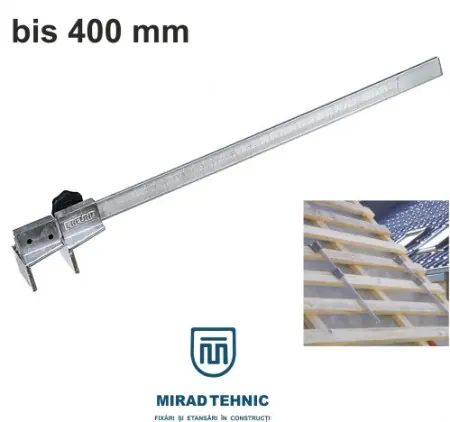 2 buc x Dispozitiv distantier pentru astereala reglabil 15 ~ 40 cm din aluminiu